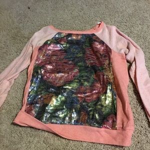 Sequined Sweatshirt